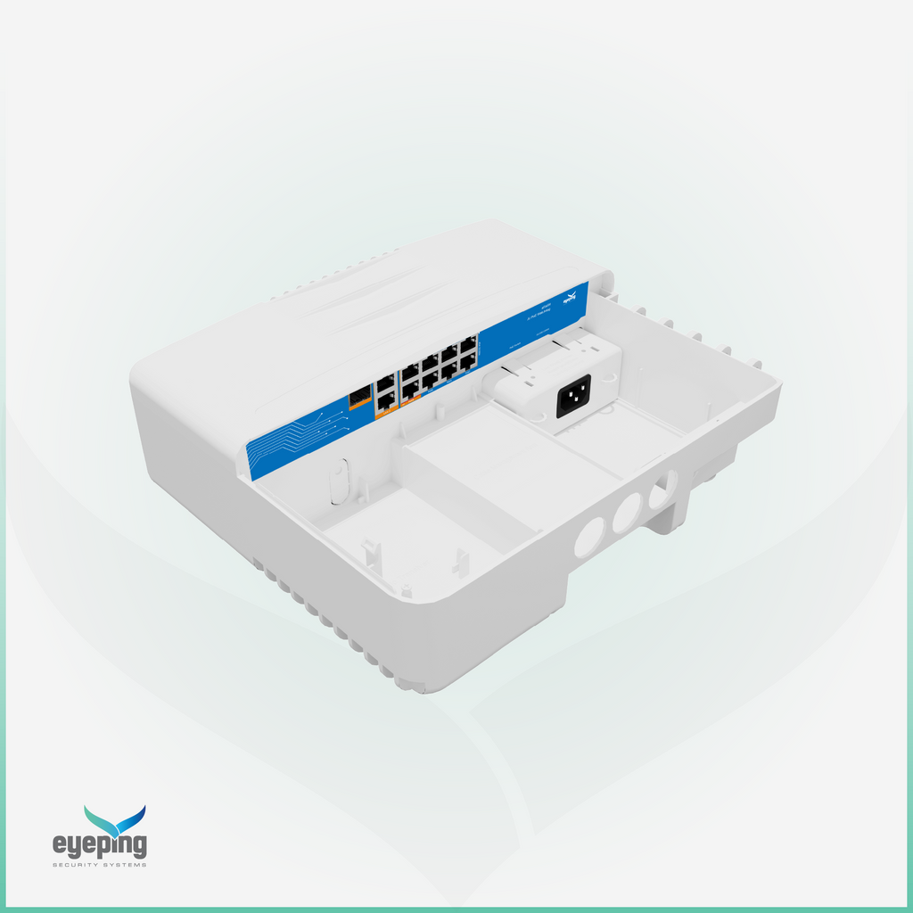 EYEPING GS-S4011F-8V0 – AI Hybrid Waterproof PoE Switch