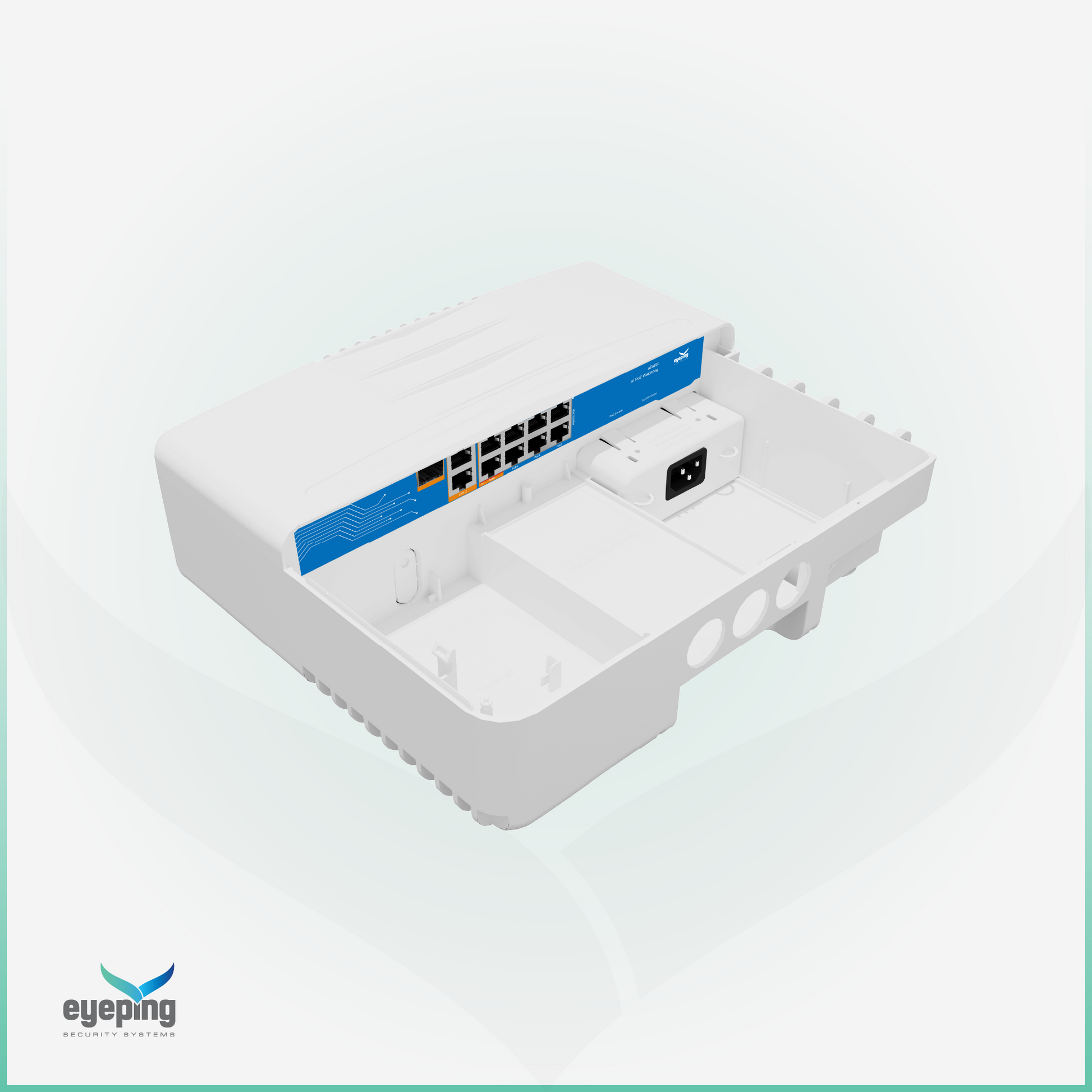 EYEPING GS-S4011F-8V0 – AI Hybrid Waterproof PoE Switch