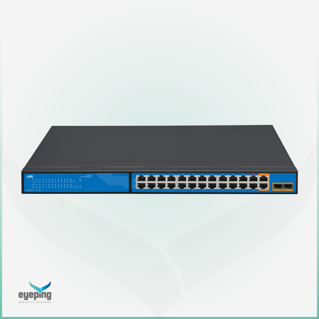EYEPING GS-S3028-24V0 – AI Hybrid PoE Switch