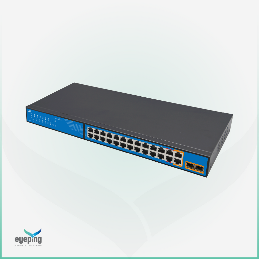 EYEPING GS-S3028-24V0 – AI Hybrid PoE Switch