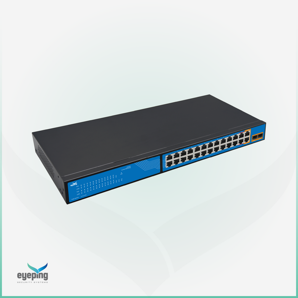 EYEPING GS-S3028-24V0 – AI Hybrid PoE Switch