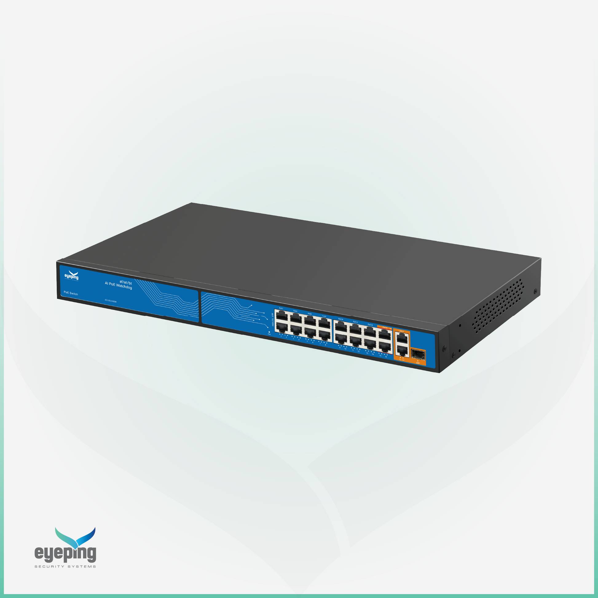 EYEPING GS-S3019-16V0 – AI Hybrid PoE Switch