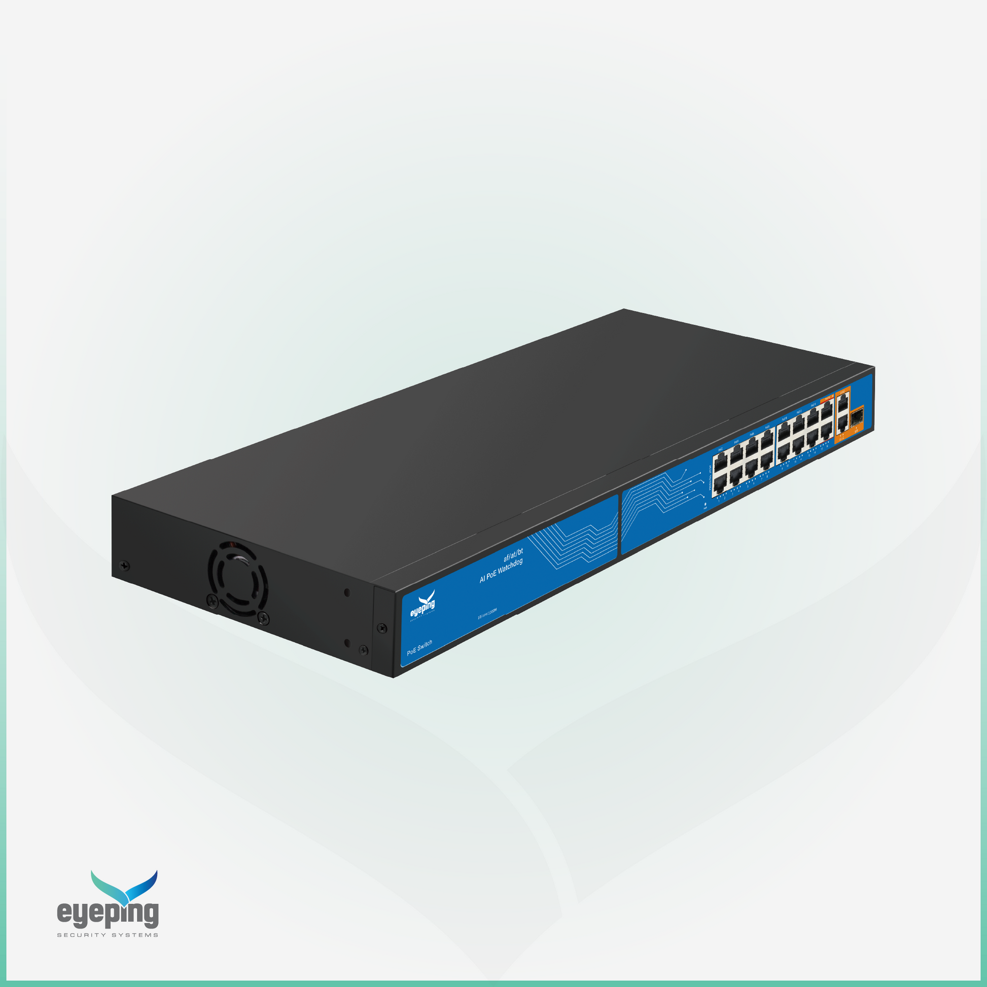 EYEPING GS-S3019-16V0 – AI Hybrid PoE Switch