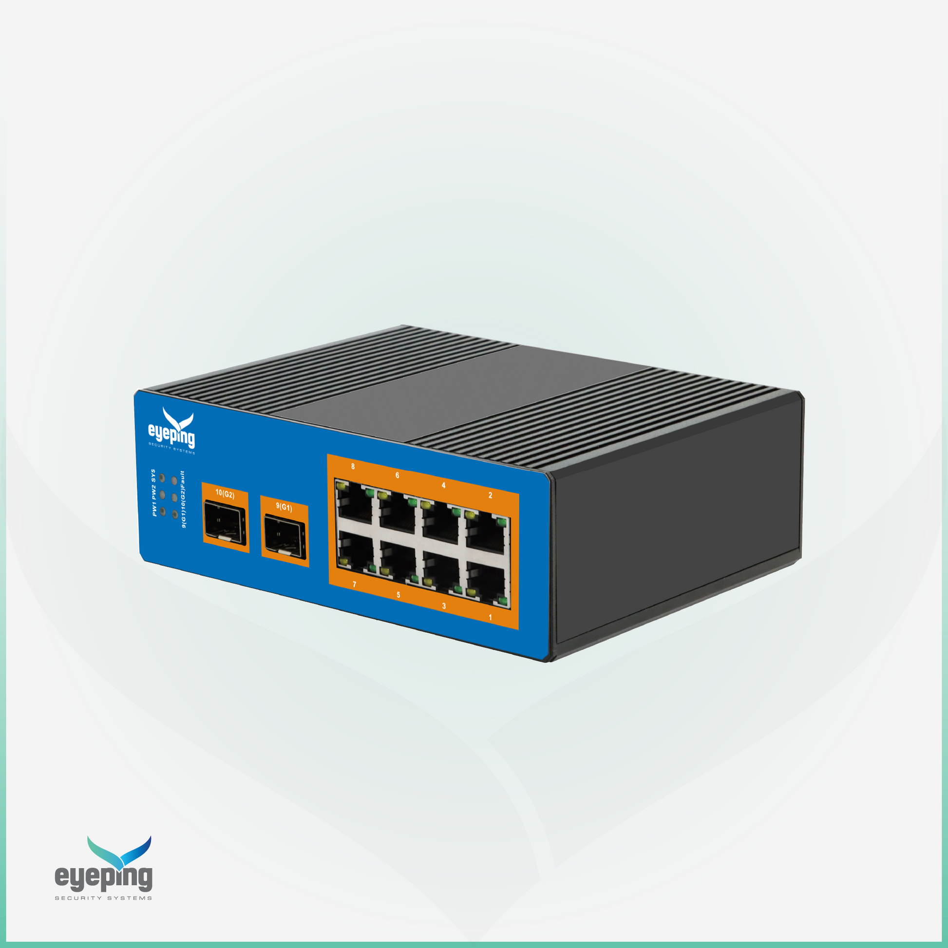 EYEPING GS-S610-8W0 – Industrial-Grade Gigabit Managed PoE Switch