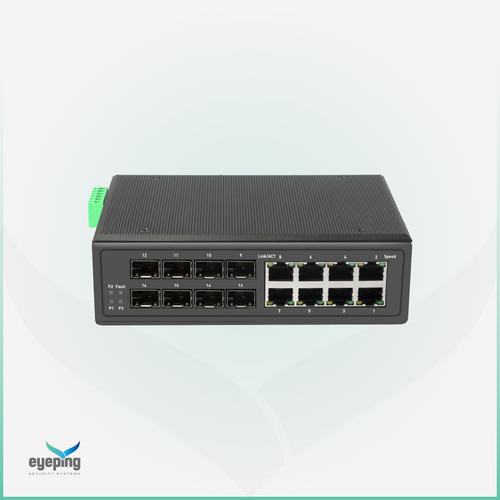 EYEPING GS-S616-8W0 – Industrial-Grade Gigabit Managed PoE Switch