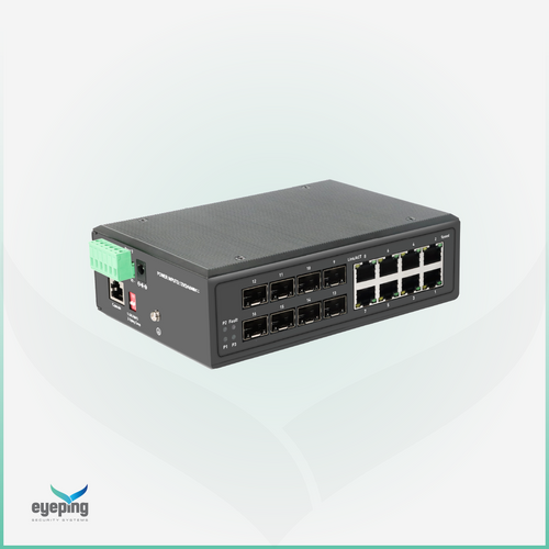 EYEPING GS-S616-8W0 – Industrial-Grade Gigabit Managed PoE Switch